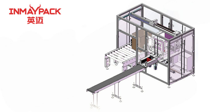 Empaquetadora automática de cajas de doble estación