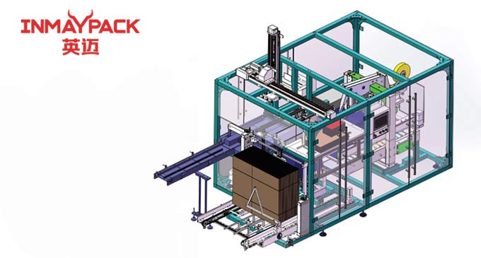 Máquina de envasado de cartón automática